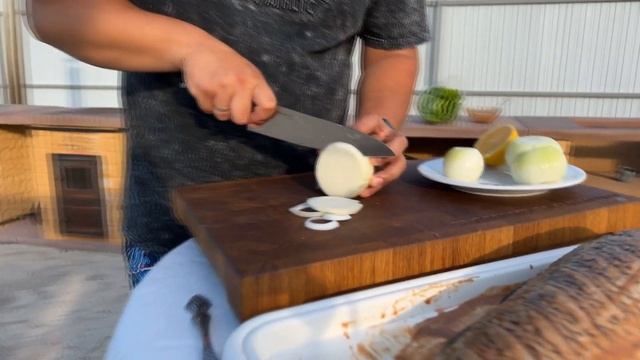 КАРП Запеченный в углях на Мангале. ENG SUB смотреть онлайн