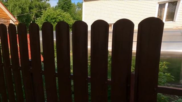 Быстрый монтаж металлического штакетника по горизонтали и вертикали.