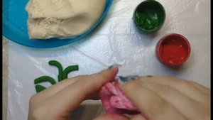 Розочки из солёного теста