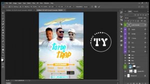 TARDE DE TRAP  Editing // Photoshop TARDE DE TRAP Flyer // By Tonii Young Photoshop