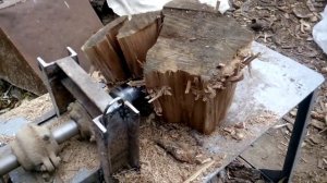 винтовой дровокол