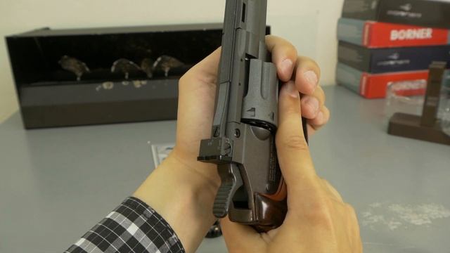 Обзор на пневматический пистолет Borner Sport 705 (отстрел)