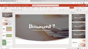 Export Word Document to PowerPoint Using AI