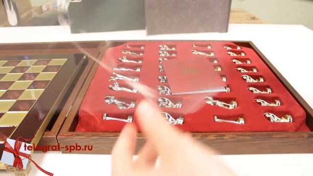 Подарочные шахматы - Греческая мифология