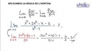 LÍMITES INDETERMINADOS | FORMA 0/0 | POR L'HOPITAL Y TRADICIONAL