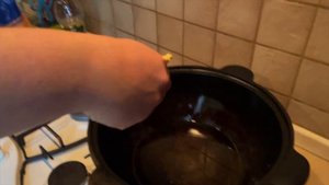 КАРТОШКА ФРИ В ЧУГУННОМ КАЗАНЕ ДОМА