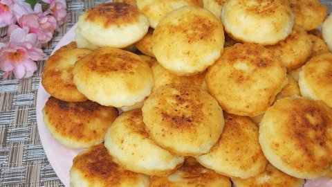 Вкуснятина из Творога к Чаю за 20 минут! Вместо Сырников. Вкусные Творожные пышки на Завтрак