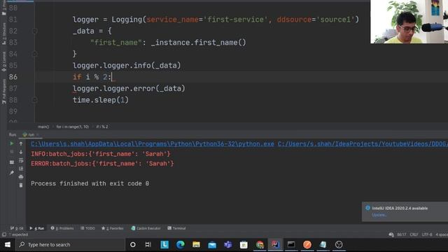 Learn how to use Python Logging  Module to Push Logs to DataDog with Sample Code