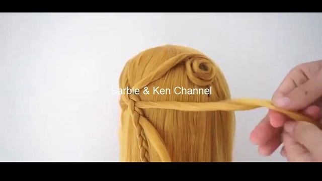 Вечерняя, свадебная прическа. Wedding prom hairstyles for long hair. смотреть онлайн