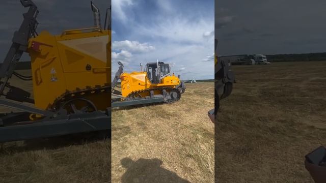 Бульдозер D12 ДСТ-УРАЛ на Дне Липецкого поля. Часть 1
