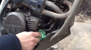 Замена масла Honda XLR 250 Baja