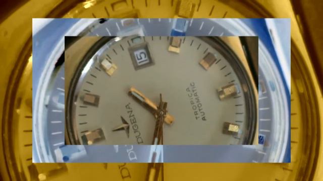 VINTAGE DUGENA TROPICA AUTOMATIC 25 JEWELS SWISS MADE CAL. 3346 смотреть онлайн