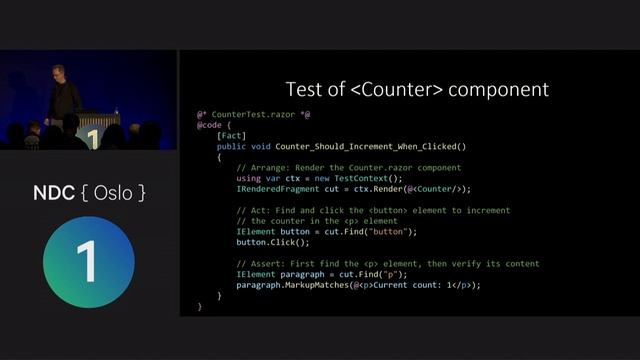 How to create maintainable and testable Blazor components - Egil Hansen - NDC Oslo 2022