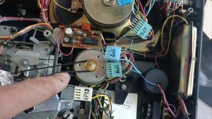 Магнитофон саната 216  разбор на драгметаллы