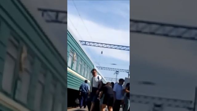 Проводники поезда Волгоград Куляб Таджикистан Train conductors Volgograd Kulyab Tajikistan 伏尔加格勒库利亚