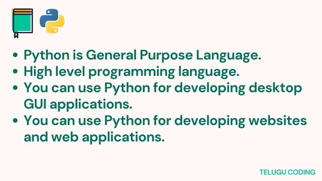 Python For Beginners In Telugu | Python Tutorial For Beginners In Telugu | Python Tutorial [PART-01