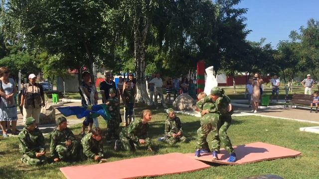 День ВДВ в г.Марксе смотреть онлайн