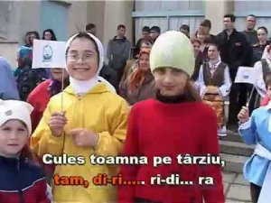 "Bun e vinul ghiurghiuliu". Karaoke