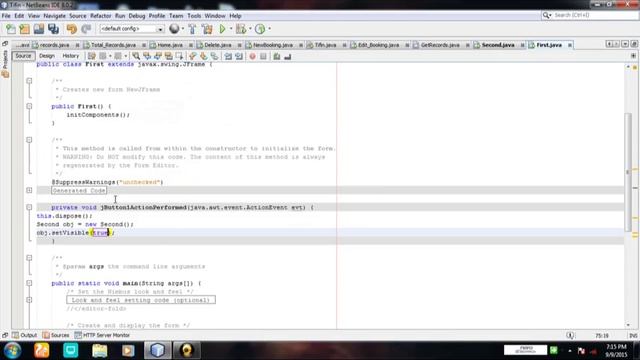 Change Page By clicking on Button in NetBeans смотреть онлайн