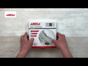 Распаковка кухонных весов ARESA AR-4316. Unpacking of kitchen scales ARESA AR-4316.