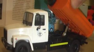 ГАЗ-САЗ-53Б Грузовики СССР от DeAgostini обзор и сравнение модели 1:43