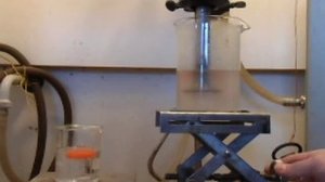 Растворение парафина