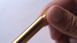 Wingback Mechanical Pen — ручка из латуни