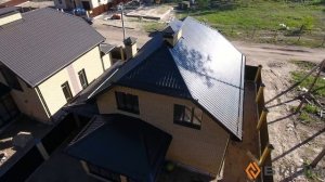 МеталлПрофиль Монтеррей RR32 №008 (ГРУППА ДОМОВ)