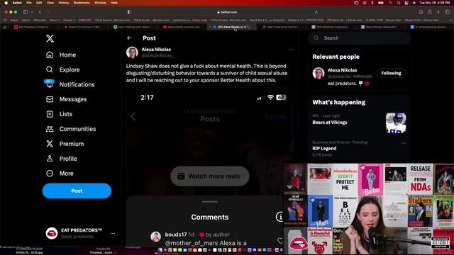 ALEXA NIKOLAS Responds To LINDSEY SHAW смотреть онлайн