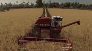 Завершили Уборку ч5  Farming Simulator 2019