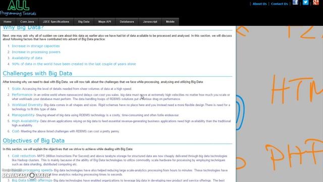 All Programming Tutorials (Core-java, Big-Data, Google Maps, Android etc) смотреть онлайн