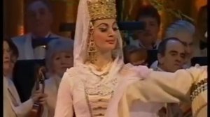 Черкесский дворянский танец (Circassian Noble dancing) -Ансамбль "Кабардинка"('Kabardinka' ensemble