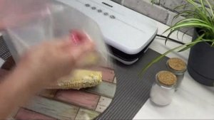 Готовим кукурузу! Вакуумный пакет