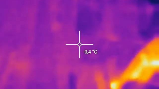 тепловизор в действии