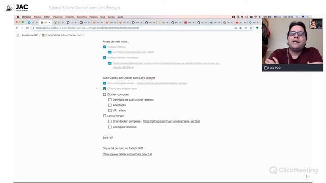 JACLive: Zabbix 5.0 em Docker e novidades da versão смотреть онлайн