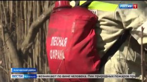 В Майрамадаге прошли учения по отработке тактики и техники тушения лесных пожаров