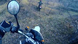 Покатушка по карьеру YAMAHA SEROW XT 250