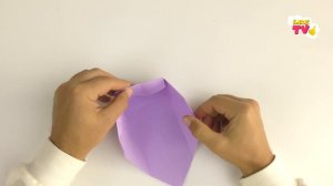 Как сделать коробку из бумаги без клея. Бумажный пакет. Подарочная коробочка пакетик для подарка