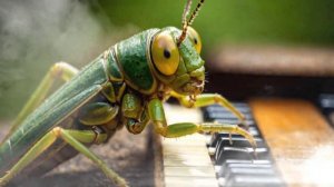 Grasshopper Hop, Rock & Roll Instrumental! The Grasshoppers are Showing Off Their Rock & Roll Skills