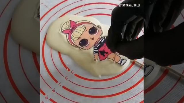 Топпер из сахарной картинки с бельгийским шоколадом смотреть онлайн