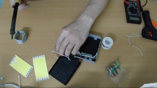 Переделка Power Bank в супер яркий светильник 12 вольт 2 в 1 смотреть онлайн