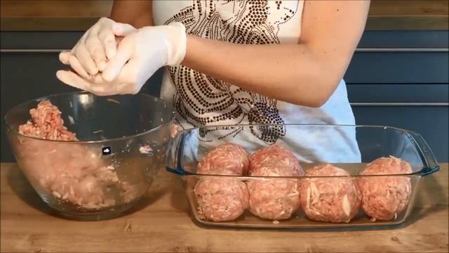 Ленивые тефтели. Ленивые голубцы с рисом и капустой в духовке / Вкусно и быстро / Видео-рецепт /