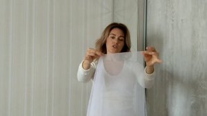 Самый легкий способ подготовить фату к свадьбе.