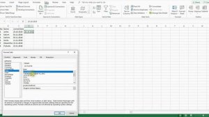 How to change date format in Excel