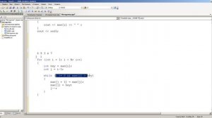 Программирование на С++. Урок 79. Сортировка вставками