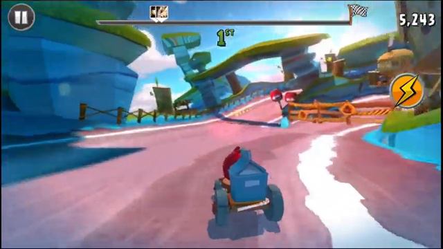 Angry Birds Go iOS Gameplay 'N Action смотреть онлайн