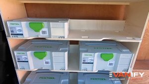 Ford Transit Custom Festool Van Racking - Shelving ideas for Transit drivers
