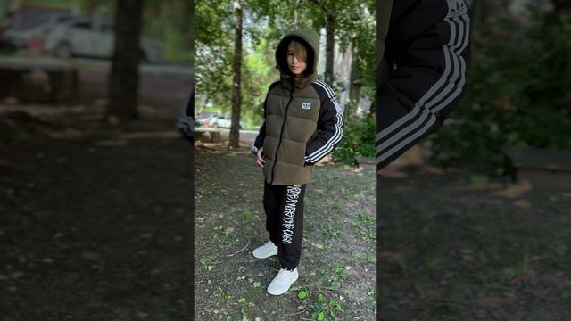 Двухсторонняя зимняя куртка STJ Adidas