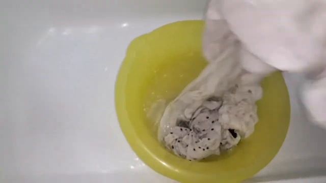 Пробуем отбеливать вещи Персоль extra