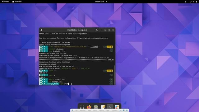 Install Node JS on Manjaro Linux Using NVM + ExpressJS